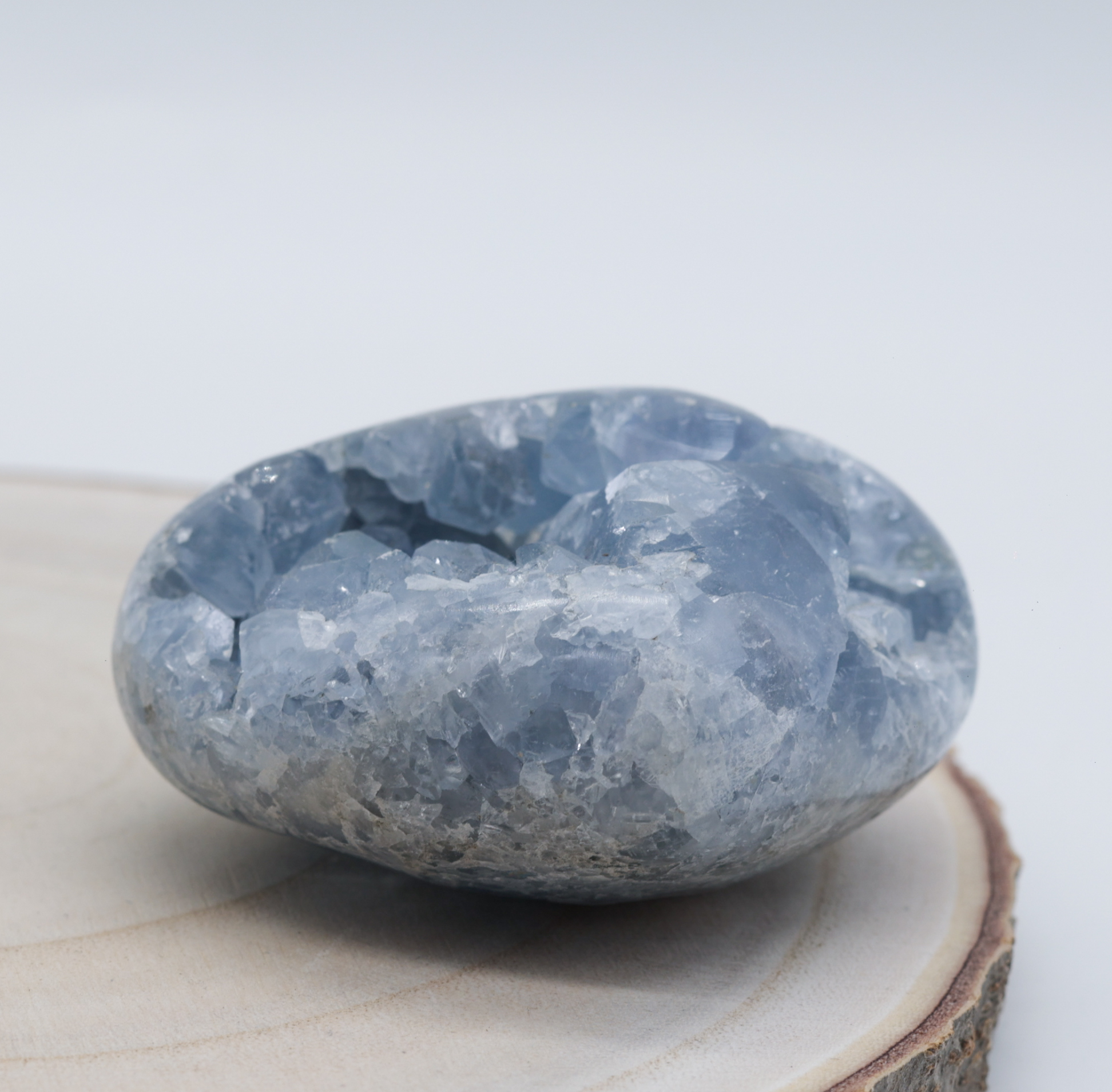 Célestine brute/polie coeur - Pièce unique – Image 2