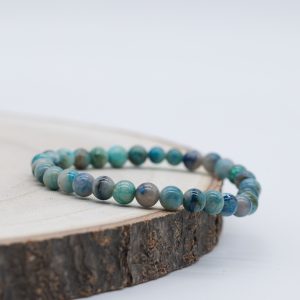 Bracelet Pierre Chrysocolle 6mm