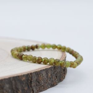 Bracelet Pierre naturelle Péridot 5mm