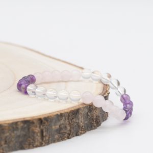 Bracelet Pierres perles Amour 2 6mm