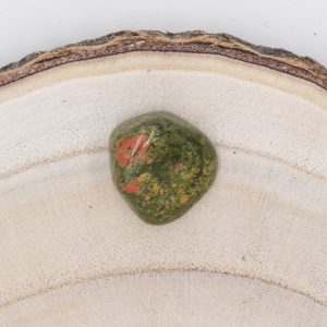 Pierre naturelle roulée Unakite