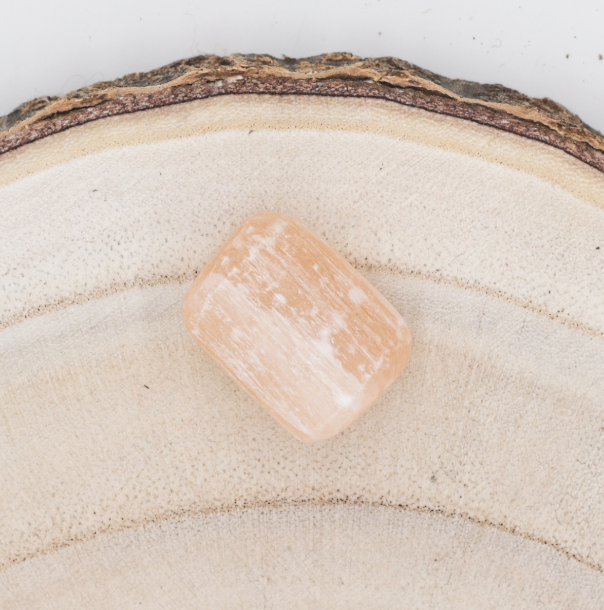 Pierre roulée Sélénite orange – Image 2