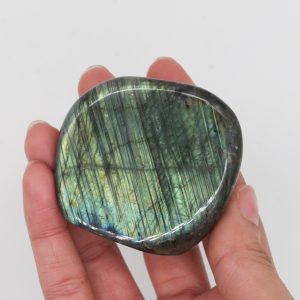 Labradorite reflets verts 10 - Pièce unique