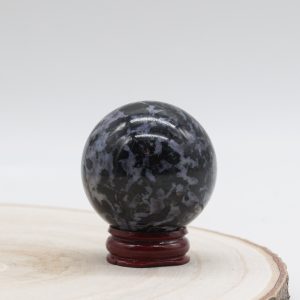 Sphère Pierre Gabbro 1 - Pièce unique