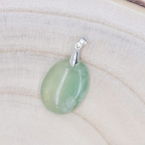 Pendentif Pierre Fluorite oval