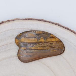 Gua Sha Pierre naturelle Oeil de tigre