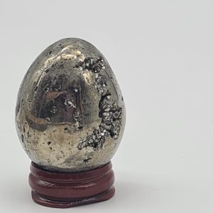 Pierre Pyrite oeuf - Pièce unique