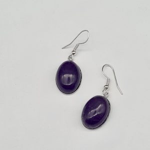 Boucles d'oreilles Améthyste