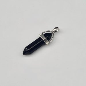 Pendentif Pierre Onyx pointe