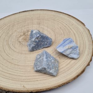 Pierre naturelle brute Aventurine bleue